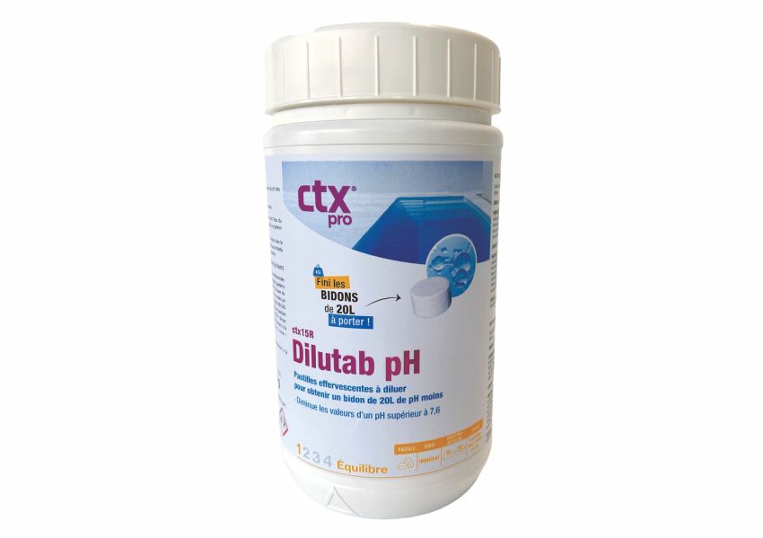 Recharge pH- en pastilles Dilutab pH, par CTX® Pro&nbsp;&nbsp;