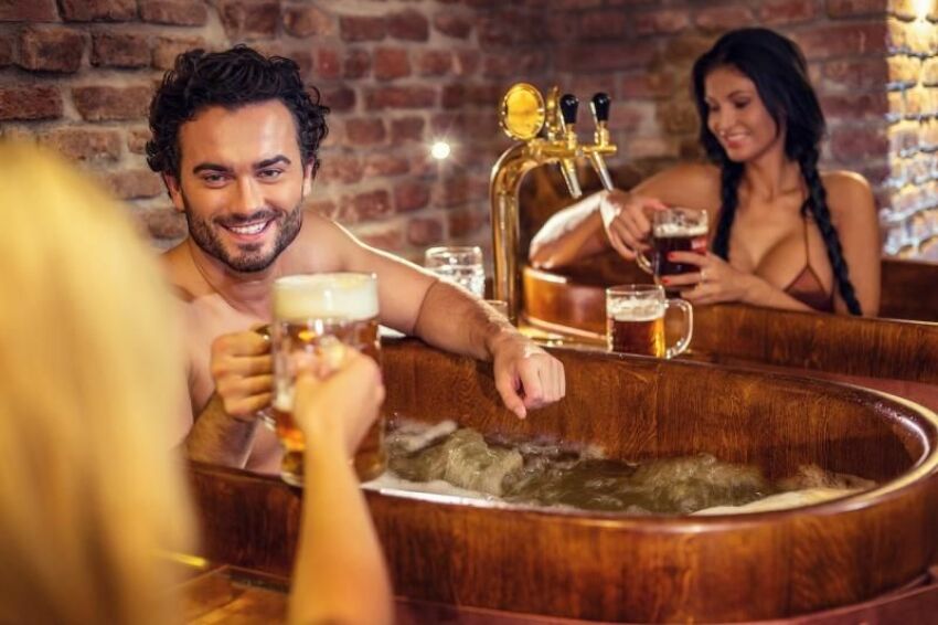 Relaxez-vous dans un spa à la bière et dégustez-en dans les Beer Spas&nbsp;&nbsp;