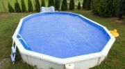 R&eacute;parer une b&acirc;che de piscine 