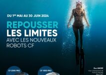 Repousser les limites : jusqu'à 159€ remboursés sur les robots piscine CF Pro (CF group) du 1er mai au 30 juin 2024