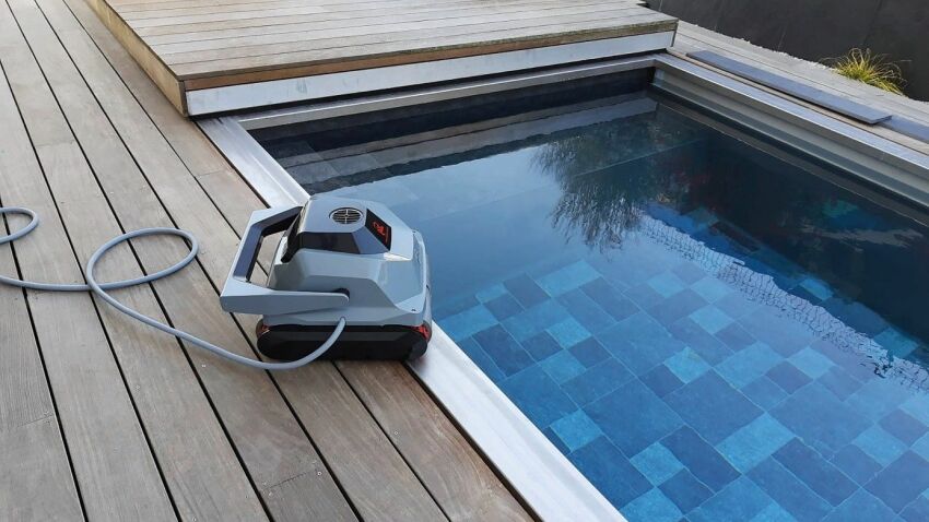 Robot de piscine Crocodile Rock pour piscines privées, par Hexagone &nbsp;&nbsp;