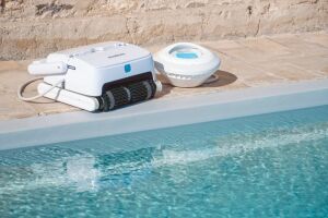 Zoom sur le robot de piscine Novarden Agil E-Control