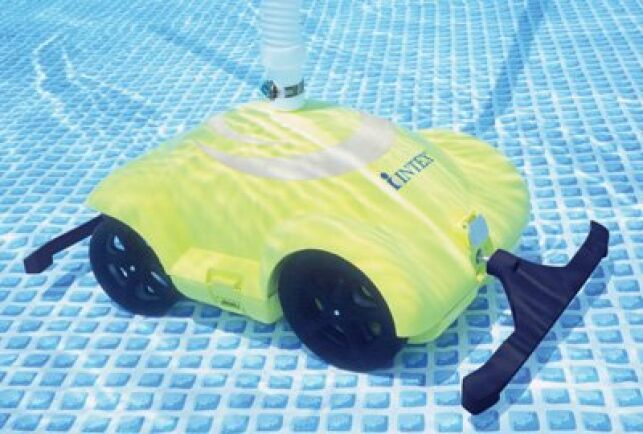 Robot nettoyeur de fond piscine hors-sol