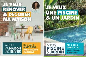 Salons Piscine & Jardin et Ma Maison Mes Envies à Marseille