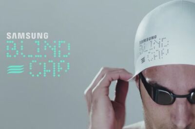 Samsung lance un bonnet connecté pour les nageurs handisport