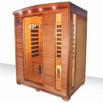 Sauna infrarouge Cedawarm 3 places de Warmeo