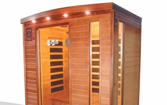 Sauna infrarouge Cedawarm 3 places de Warmeo © Warmeo