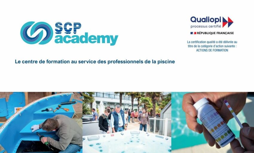 SCP Academy présente son calendrier des formations piscine 2022-2023&nbsp;&nbsp;