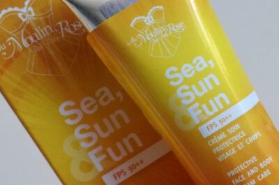 Sea, Sun & Fun : crème solaire de poche