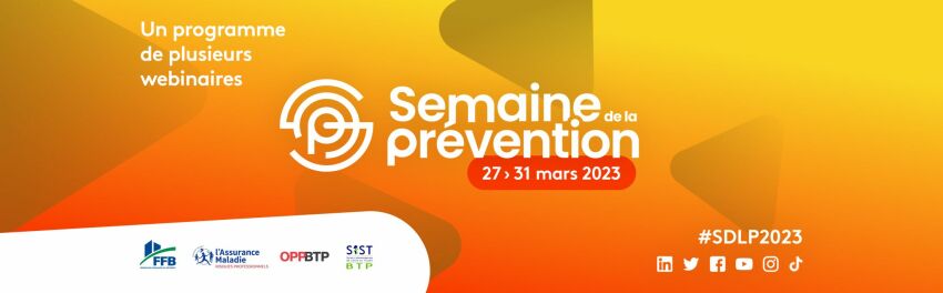 Semaine de la Prévention : du 27 au 31 mars 2023&nbsp;&nbsp;