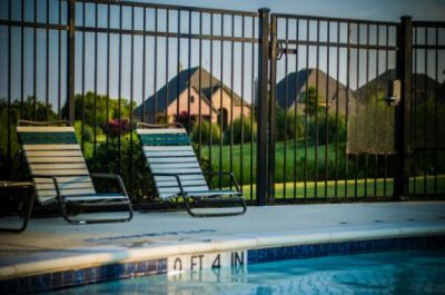 Serrure pour barrière de piscine 