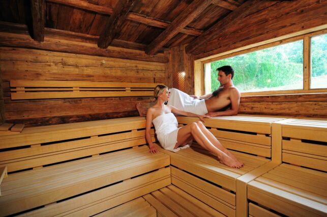 Seul ou à deux, profitez du sauna au spa Pur Attitude à Ottrott