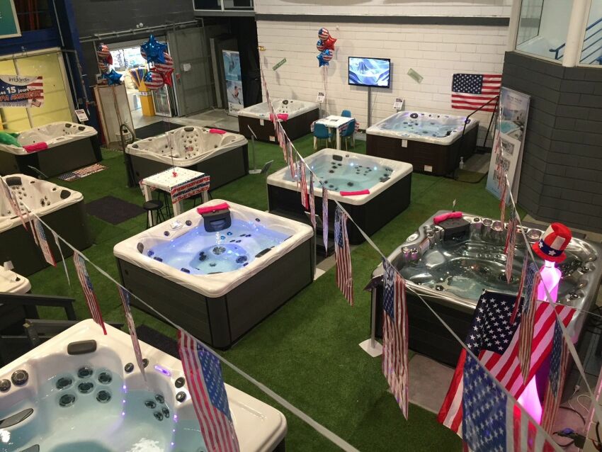 Showroom Irrijardin pour les 15 jours du spa américain 