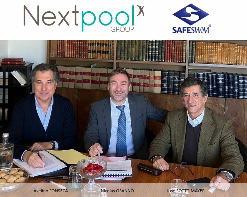 Signature de l'acquisition de Soprefa par NextPool Group&nbsp;&nbsp;