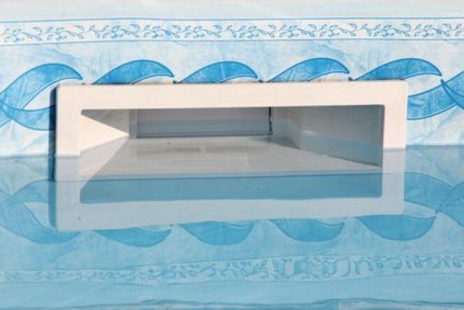 pompe piscine bouchee