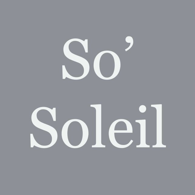 So' Soleil à Sceaux
So' Soleil à Sceaux