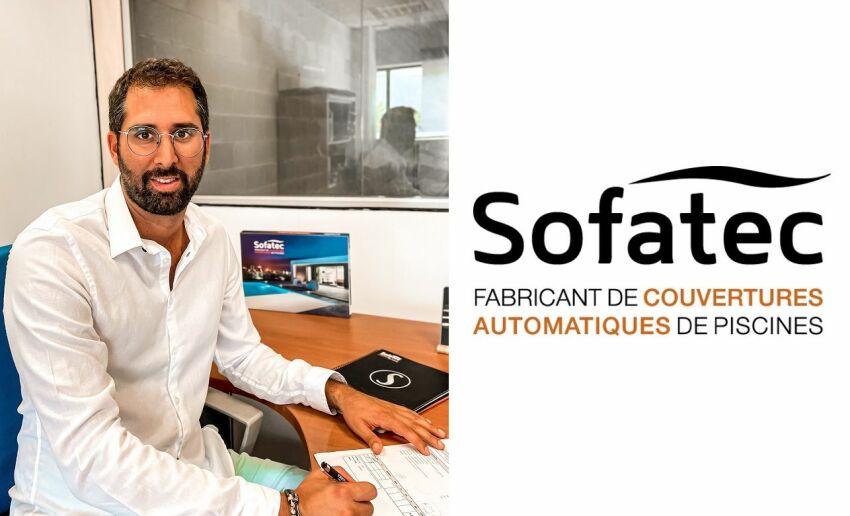 Patrick Hermoso, directeur du nouveau site de fabrication de volets de piscine Sofatec en Espagne. &nbsp;&nbsp;
