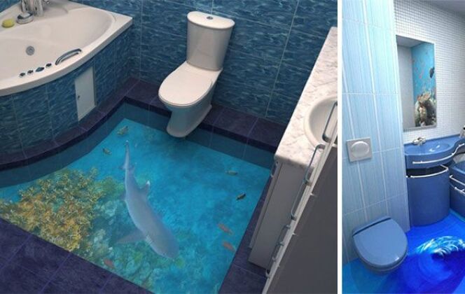 Invitez le lagon dans vos toilettes. &copy; Imperial