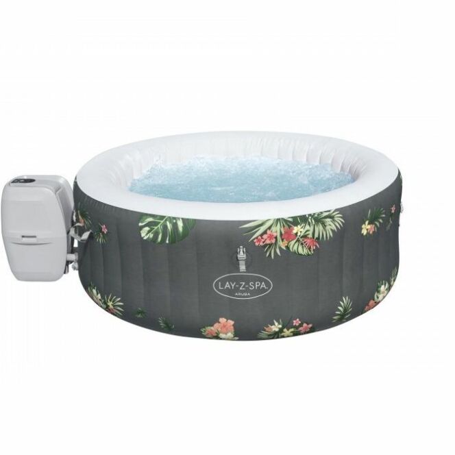 Spa gonflable rond 3 places  - Lay-Z-Spa Aruba Airjet  © Bestway