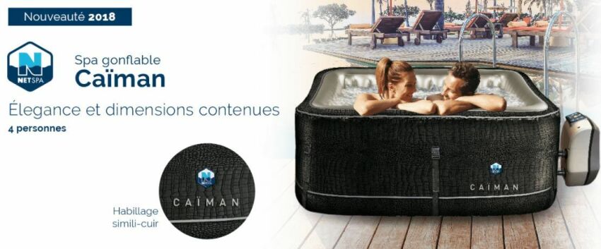 Spa gonflable Caïman, par Poolstar&nbsp;&nbsp;