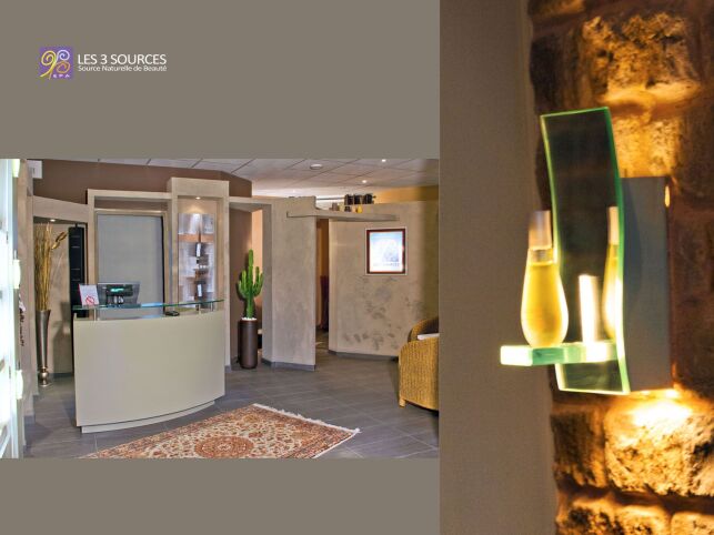 L'entrée du Spa Les 3 Sources à Ajaccio L'entrée du Spa Les 3 Sources à Ajaccio