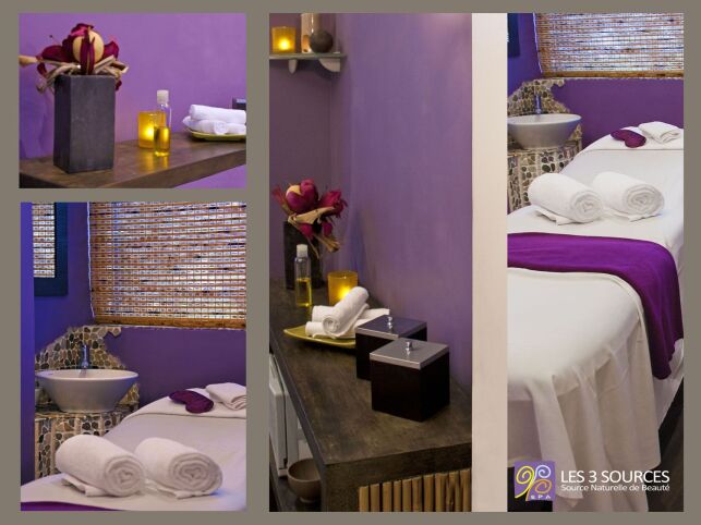 Cabine de soin du Spa Les 3 Sources à Ajaccio Cabine de soin du Spa Les 3 Sources à Ajaccio