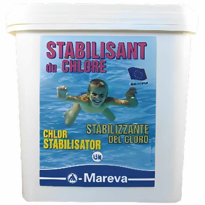 Mareva - Stabilisant du chlore granulé 4.5kg © Mareva
