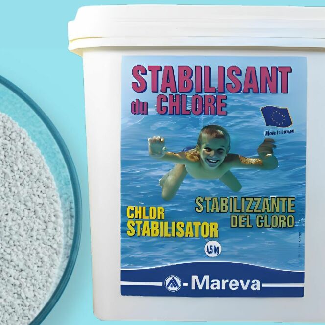 Mareva - Stabilisant du chlore granulé 4.5kg © Mareva