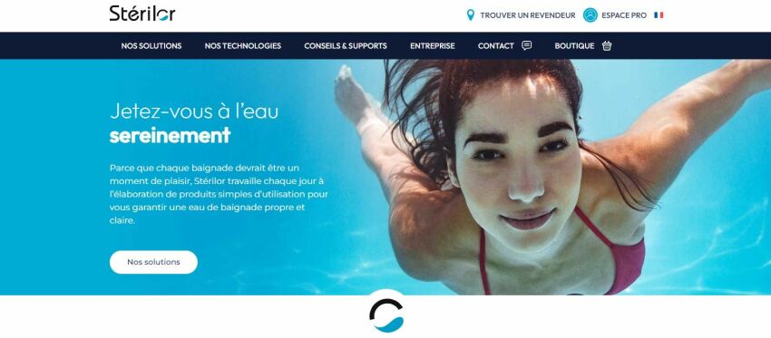 Stérilor présente son nouveau site web
&nbsp;&nbsp;