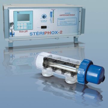 Stériphox-2 Combiné électrolyseur de sel, régulation de pH et ampérométrie Stérilor
