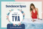 Sundance Spas vous offre la TVA