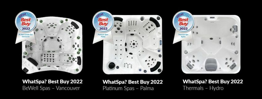 Superior Spas remporte 3 Trophées Best Buy Awards&nbsp;&nbsp;