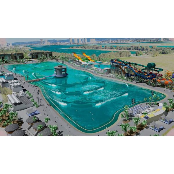 Surf Lake une piscine avec 2400 vagues à l’heure en Australie