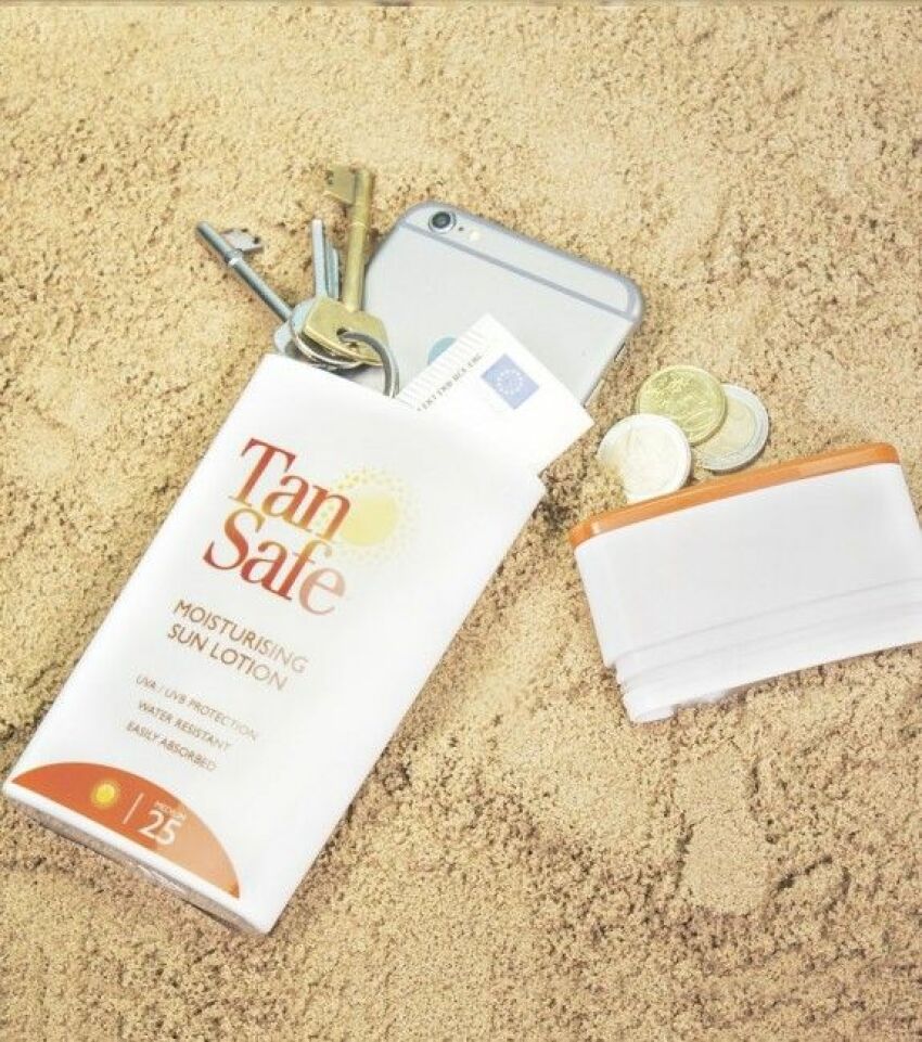TanSafe Beach Safe : cachez vos objets de valeur à la plage&nbsp;&nbsp;