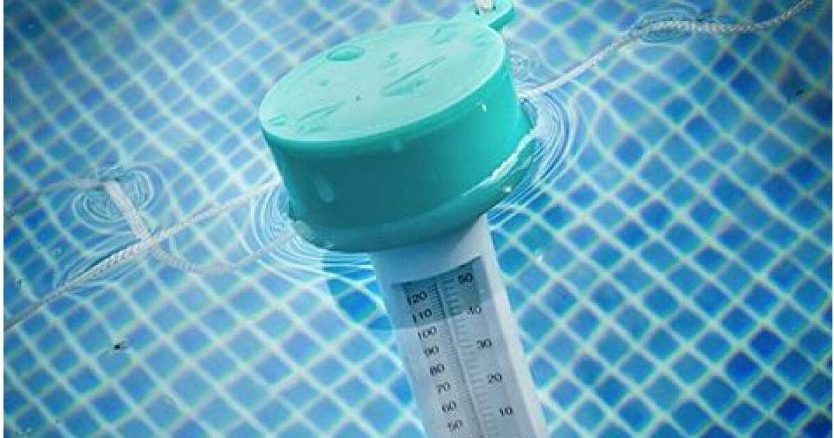 Thermomètre pour surveiller la température de votre piscine en