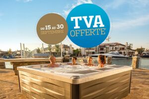 Sundance Spas vous offre la TVA