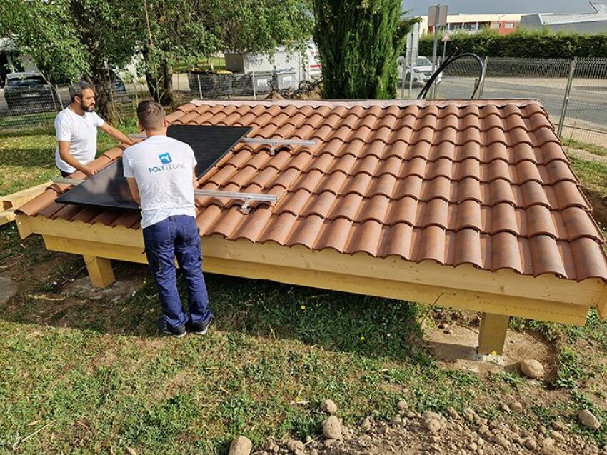 Un atelier pratique sur les solutions photovoltaïques au siège de Polytropic&nbsp;&nbsp;