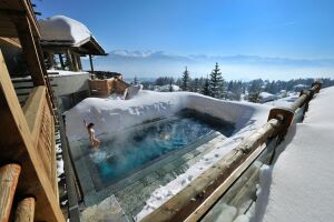 Le Crans, un magnifique hôtel au cœur des Alpes Suisses