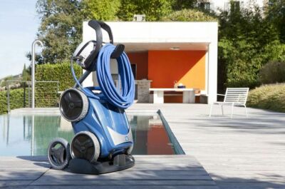 Un chariot pour son robot de piscine : déplacer le robot hors de l'eau