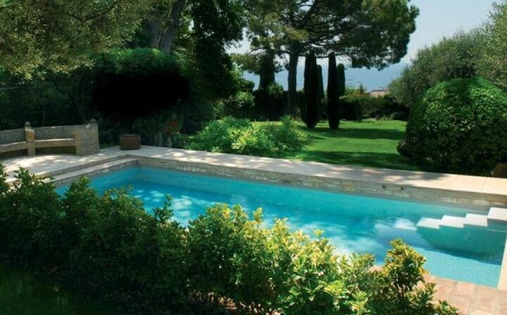 piscine jardin images et photos