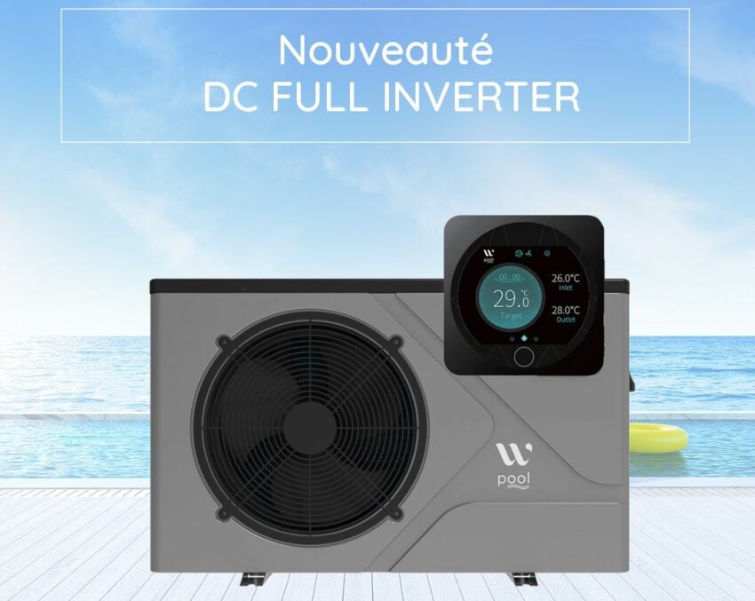 Un nouveau contrôleur digital pour la pompe à chaleur DC Full Inverter de WPool&nbsp;&nbsp;