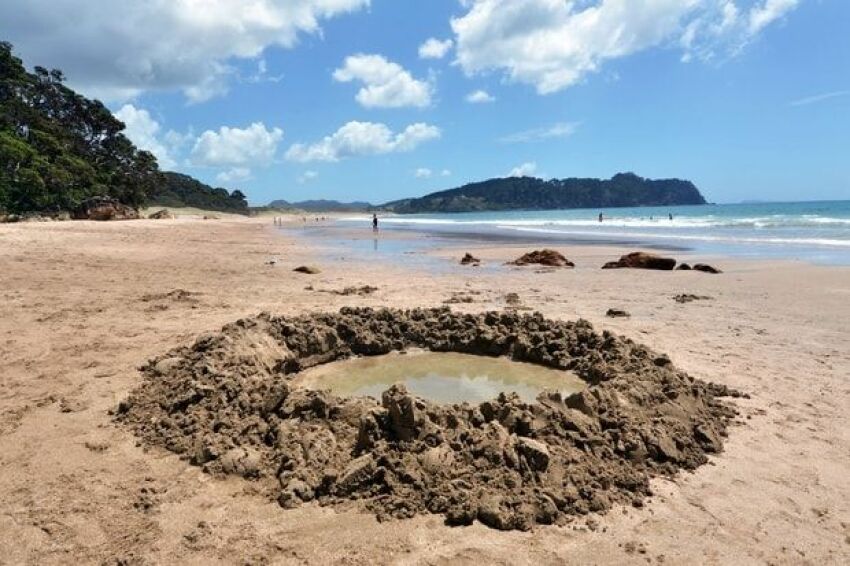 Un petit bassin privatif pour vous prélasser et profiter des bienfaits de l'eau chaude sur la plage&nbsp;&nbsp;