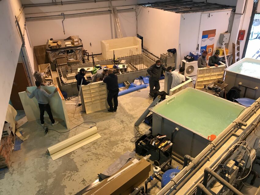 Un plateau technique pour se former aux métiers de la piscine en conditions réelles au CFA de Port-de-Bouc 