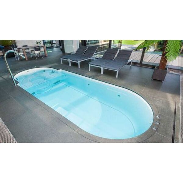 Le spa de nage encastrable ou semiencastrable GuidePiscine.fr