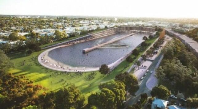 Un stade de foot transformé en piscine à vagues géante !