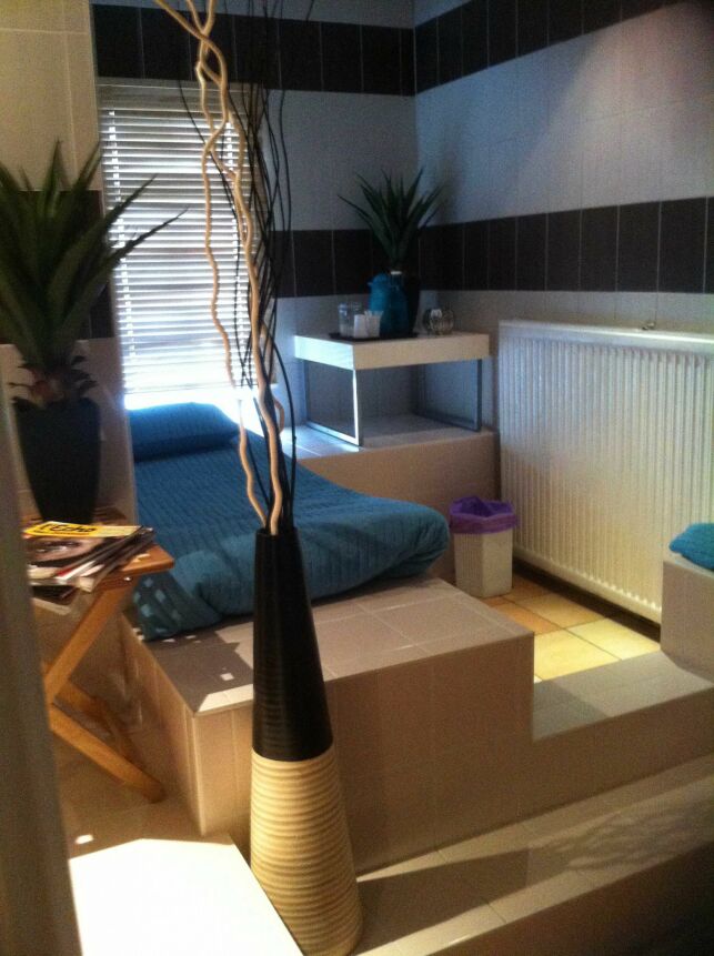 Une cabine de soin au hammam & spa Zola à Nantes