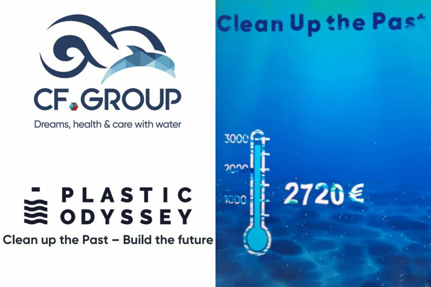 Une eau pure et saine pour tous : levée de fonds CF Group en faveur de Plastic Odyssey sur le Salon Piscine Global Europe&nbsp;&nbsp;