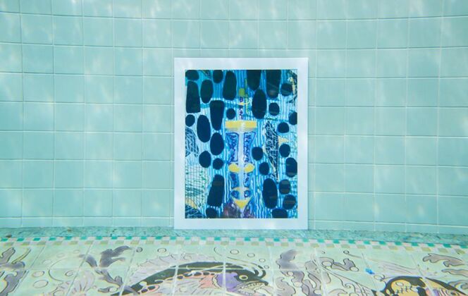 Une exposition d’art...dans une piscine ! © ian byers-gamber / machine project.