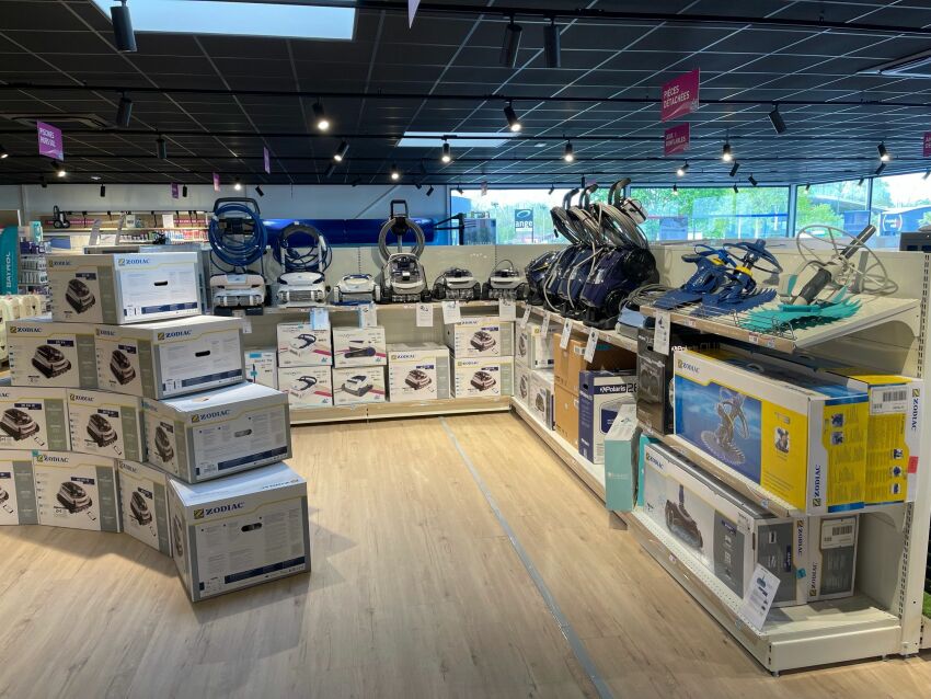 Une large gamme de matériel et d'équipements dans le magasin Piscines Ibiza de Mulsanne&nbsp;&nbsp;