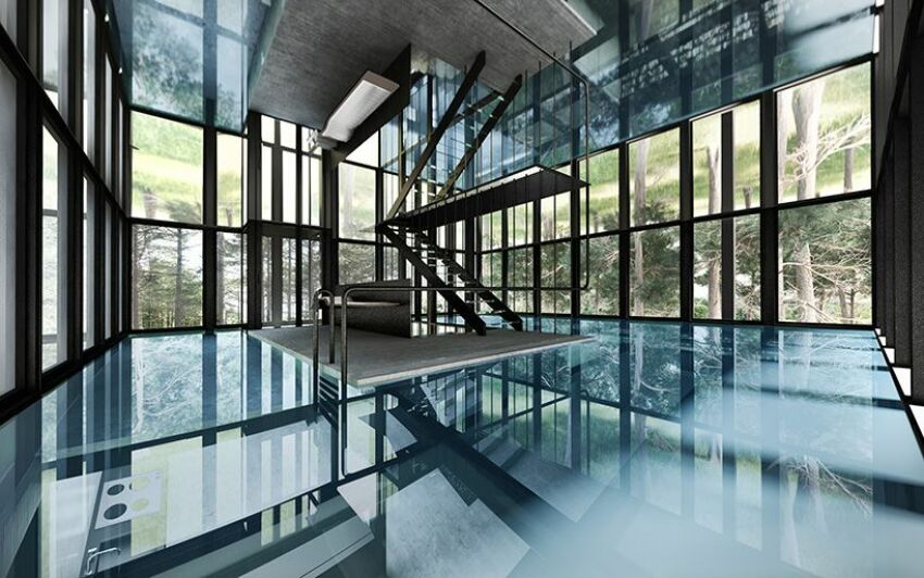 Une maison avec piscine…sur tout un étage !&nbsp;&nbsp;